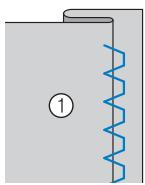 BROTHER FS100WT - If the needle catches too much of the hem fold - 1