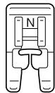 BROTHER FS100WT - Attach monogramming foot "N". - 1