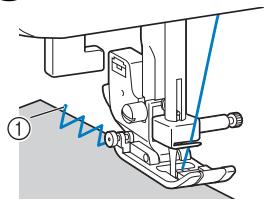 BROTHER FS100WT - Sew with the edge of the fabric. - 1