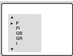 ▲ ► F FI GB GR I ▼