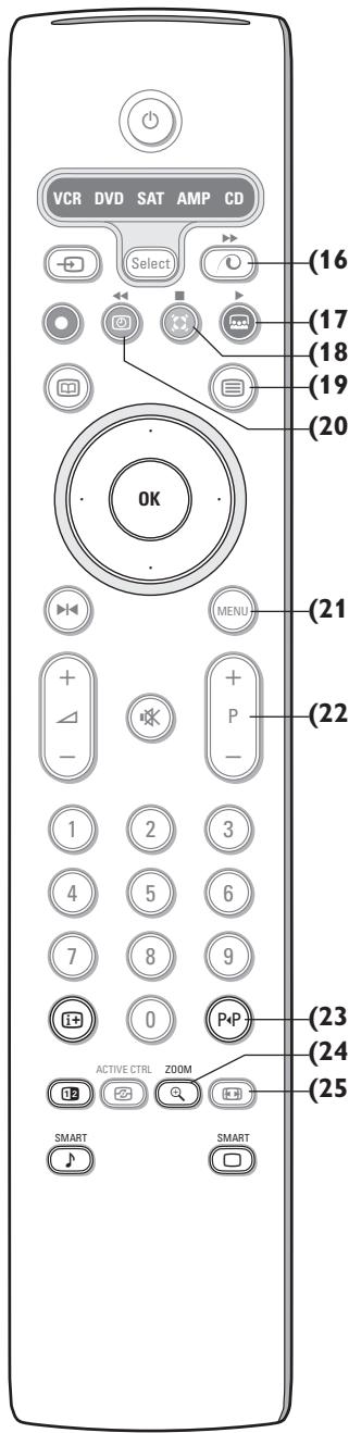 PHILIPS 29PT9020 - A távirányító használata - 1