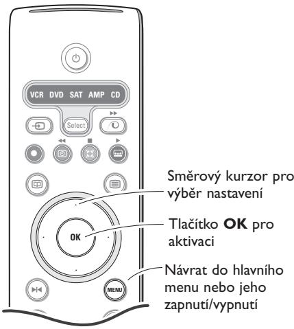 PHILIPS 29PT9020 - Používání menu - 1