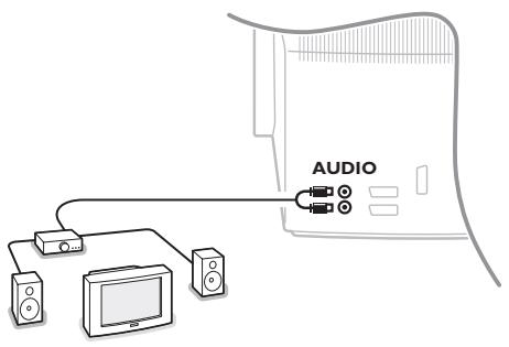 PHILIPS 29PT9020 - Stereovahvistin ja kaksi lisäkaiutinta eteen - 1