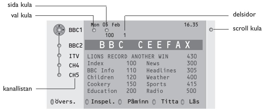 PHILIPS 29PT9020 - Text-TV guide - 1