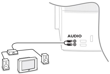 PHILIPS 29PT9020 - Amplificador estéreo e dois altifalantes extra da frente - 1