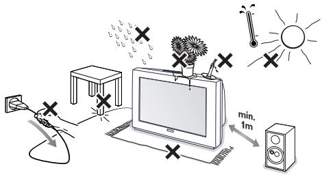 PHILIPS 29PT9020 - Förberedelser - 1