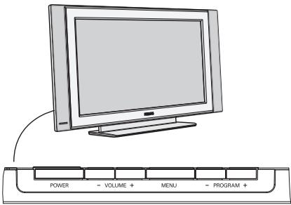 PHILIPS 32PF4320 - Клавиши телевизора - 1