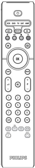 PHILIPS 32PF4320 - Tasti per i apparecchiatura video e audio - 1