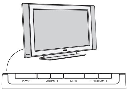 PHILIPS 32PF4320 - A televízió nyomógombjai - 1