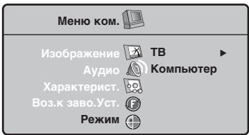 PHILIPS 32PF4320 - Использование меню режима работы с ПК - 5
