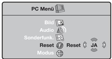 PHILIPS 32PF4320 - Verwenden des PC-Menüs - 4