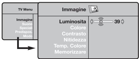 PHILIPS 32PF4320 - Per usare i menu - 1