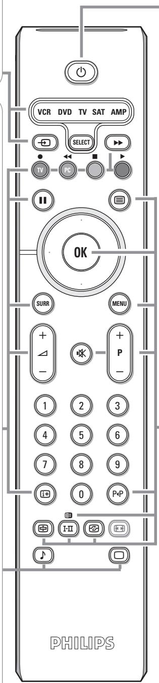 PHILIPS 32PF4320 - Smart toetsen - 1