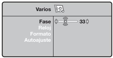 PHILIPS 32PF4320 - Utilización de los menús de PC - 3