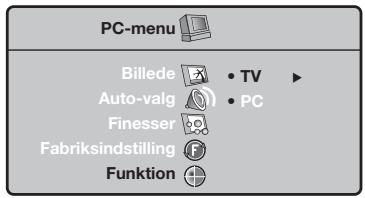 PHILIPS 32PF4320 - Brug af computermenuerne - 5