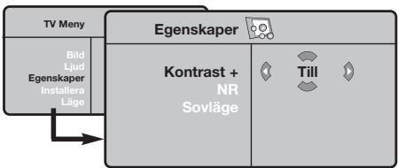 PHILIPS 32PF4320 - Användning av menyerna - 3
