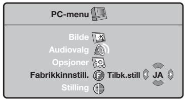 PHILIPS 32PF4320 - Brug af computermenuerne - 4
