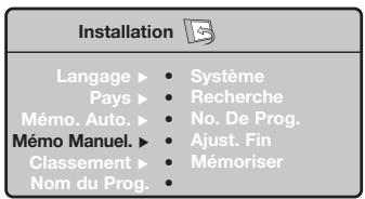 PHILIPS 32PF4320 - Par le menu TV - 3