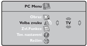PHILIPS 32PF4320 - Použití nabídek PC - 2