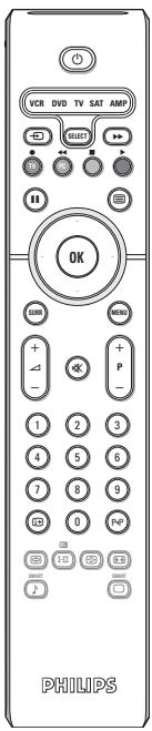 PHILIPS 32PF4320 - Audio- en video apparatuur toetsen - 1