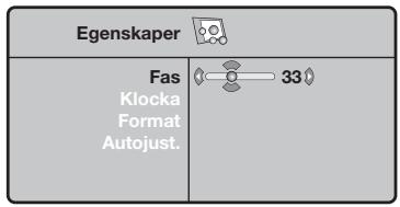 PHILIPS 32PF4320 - Använding av menyer i PC-läge - 3