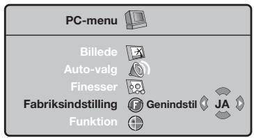 PHILIPS 32PF4320 - Brug af computermenuerne - 4