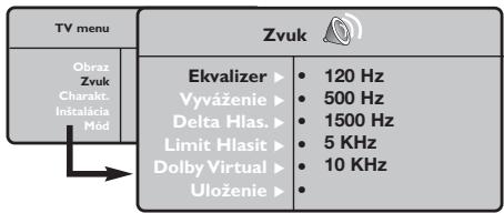PHILIPS 32PF4320 - Použitie menu - 2
