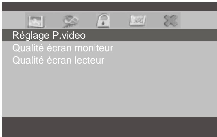 LOGICOM PVS 702-40L - REGLAGE DE LA QUALITE DES ECRANS - 1