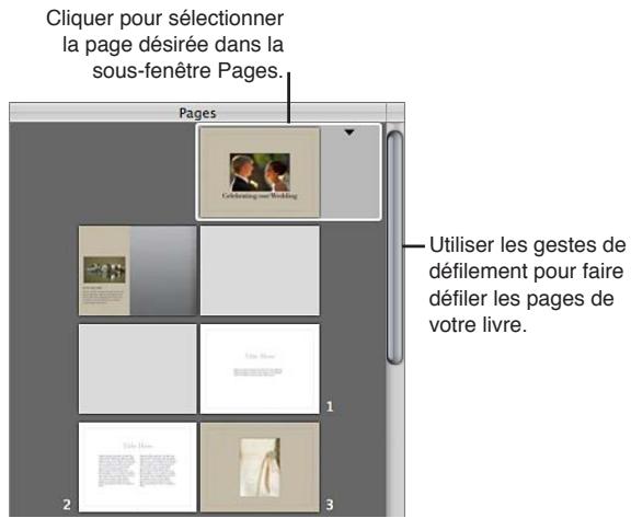 APPLE APERTURE 3.4 - Pour afficher une page spécifique d'un livre - 1