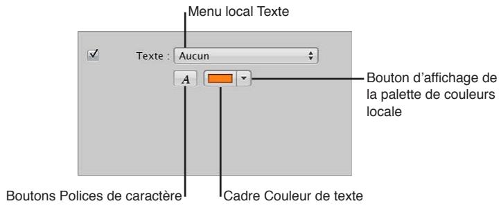 APPLE APERTURE 3.4 - Pour ajouter du texte à une seule photo dans le diaporama - 1