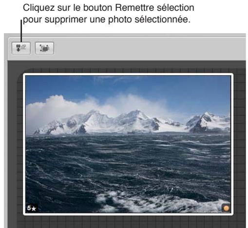 APPLE APERTURE 3.4 - Pour retirer une photo de la table lumineuse - 1