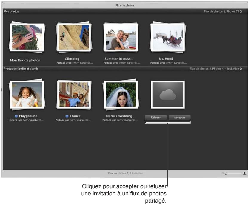 APPLE APERTURE 3.4 - S'abonner à un flux de photos partagé - 1