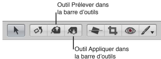 APPLE APERTURE 3.4 - Pour prélever les ajustements d'une image et les appliquer à un groupe d'images - 1