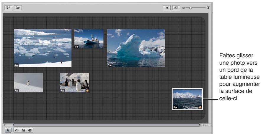 APPLE APERTURE 3.4 - Réglage de l'affichage de la table lumineuse - 2