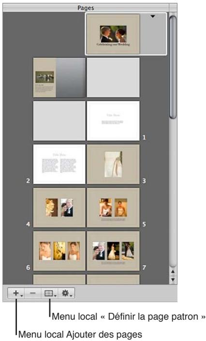 APPLE APERTURE 3.4 - Ajout de pages individuelles à un livre - 1