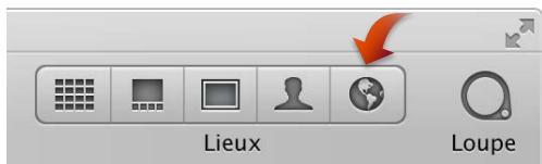 APPLE APERTURE 3.4 - Pour afficher les photos associées à un emplacement - 2