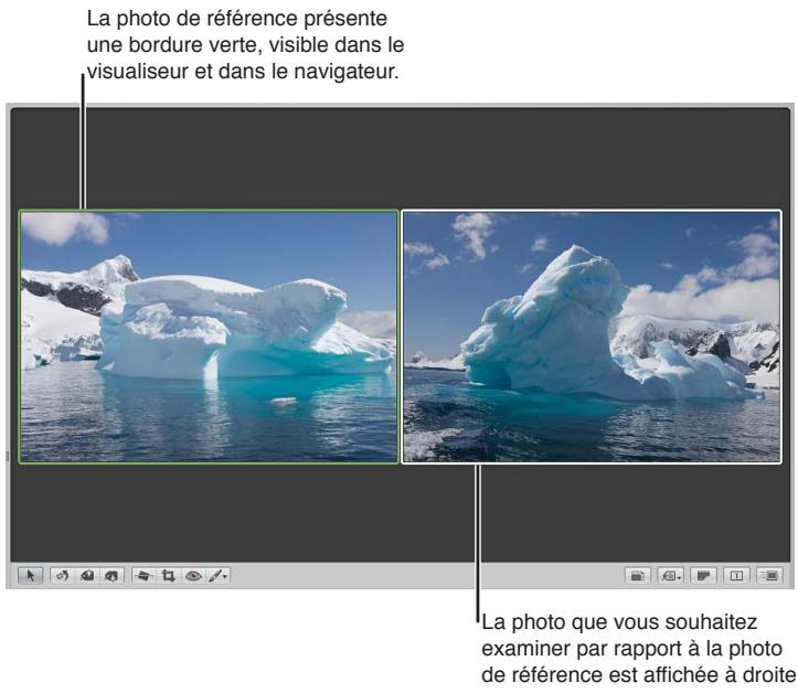 APPLE APERTURE 3.4 - Comparaison de photos - 1