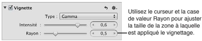 APPLE APERTURE 3.4 - Pour appliquer une vignette gamma à une image - 2