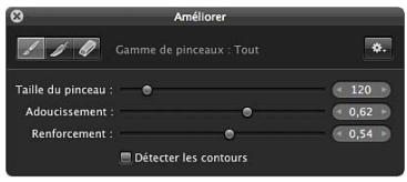 APPLE APERTURE 3.4 - Vue d'ensemble des ajustements appliqués au pinceau - 5