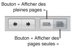 APPLE APERTURE 3.4 - Affichage d'une page à la fois ou de pleines pages - 1