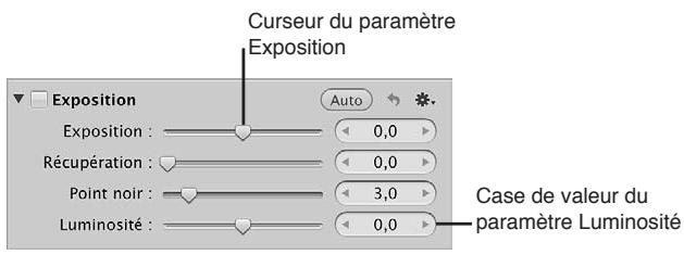 APPLE APERTURE 3.4 - Utilisation des curseurs - 1