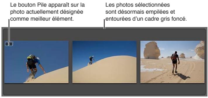 APPLE APERTURE 3.4 - Pour créer une pile manuellement - 1