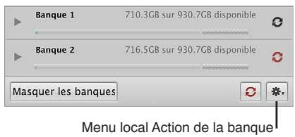 APPLE APERTURE 3.4 - Pour créer une nouvelle banque - 1