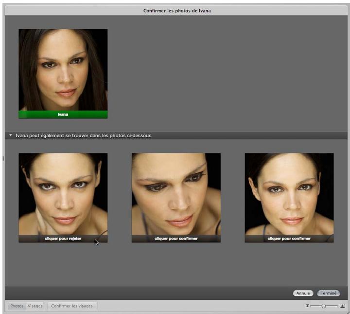 APPLE APERTURE 3.4 - Vue d'ensemble de la fonctionnalité visages - 5