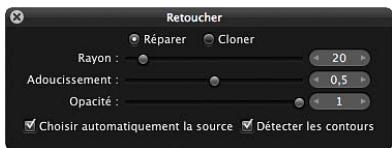 APPLE APERTURE 3.4 - Pour retoucher une image à l'aide du pinceau réparer - 1