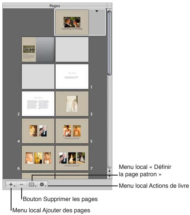 APPLE APERTURE 3.4 - Ajout de pages basées sur une page patron - 1
