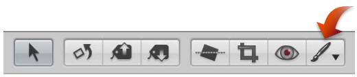 APPLE APERTURE 3.4 - Utilisation des commandes de pinceau - 2