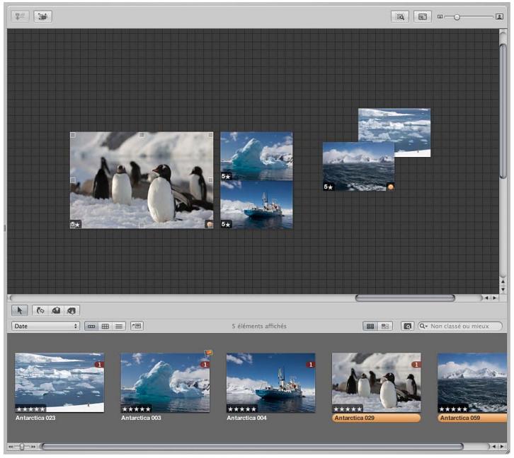 APPLE APERTURE 3.4 - Vue d'ensemble de la table lumineuse - 1