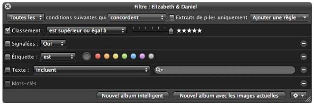 APPLE APERTURE 3.4 - Pour classer des photos en plusieurs étapes - 2