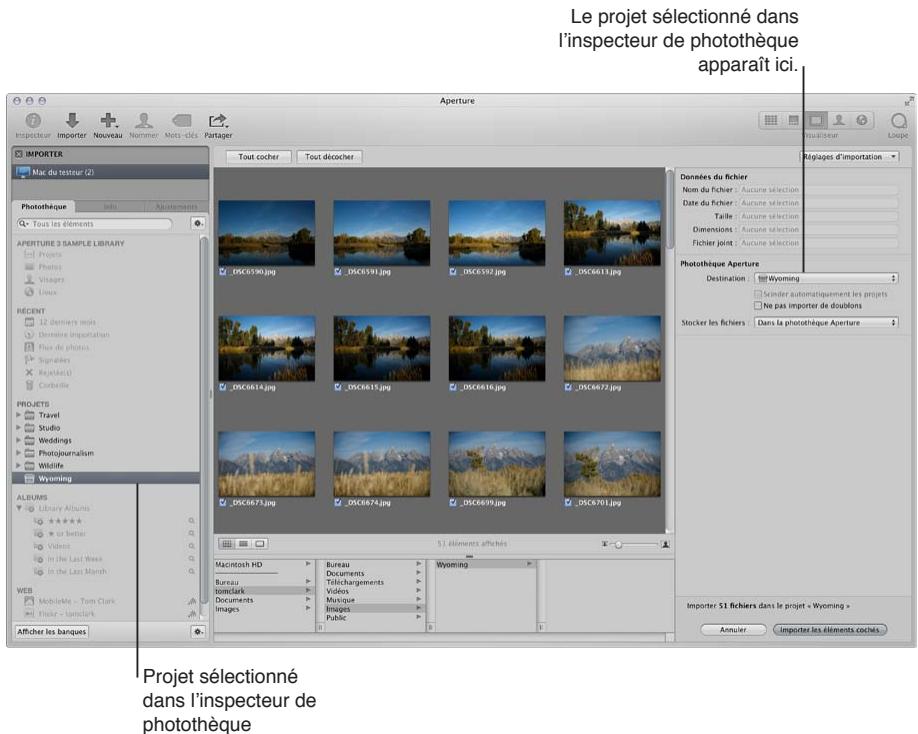 APPLE APERTURE 3.4 - Importation depuis votre appareil photo numérique ou votre lecteur de cartes - 3